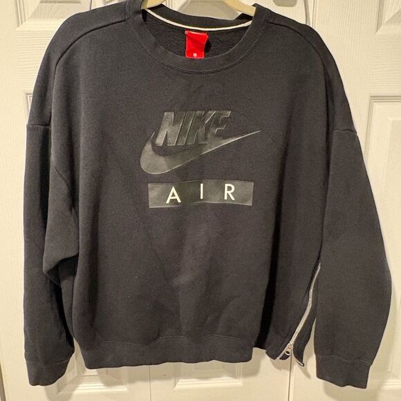 Nike Air Women’s Cropped Sweatshirt Womens L - Picture 1 of 5